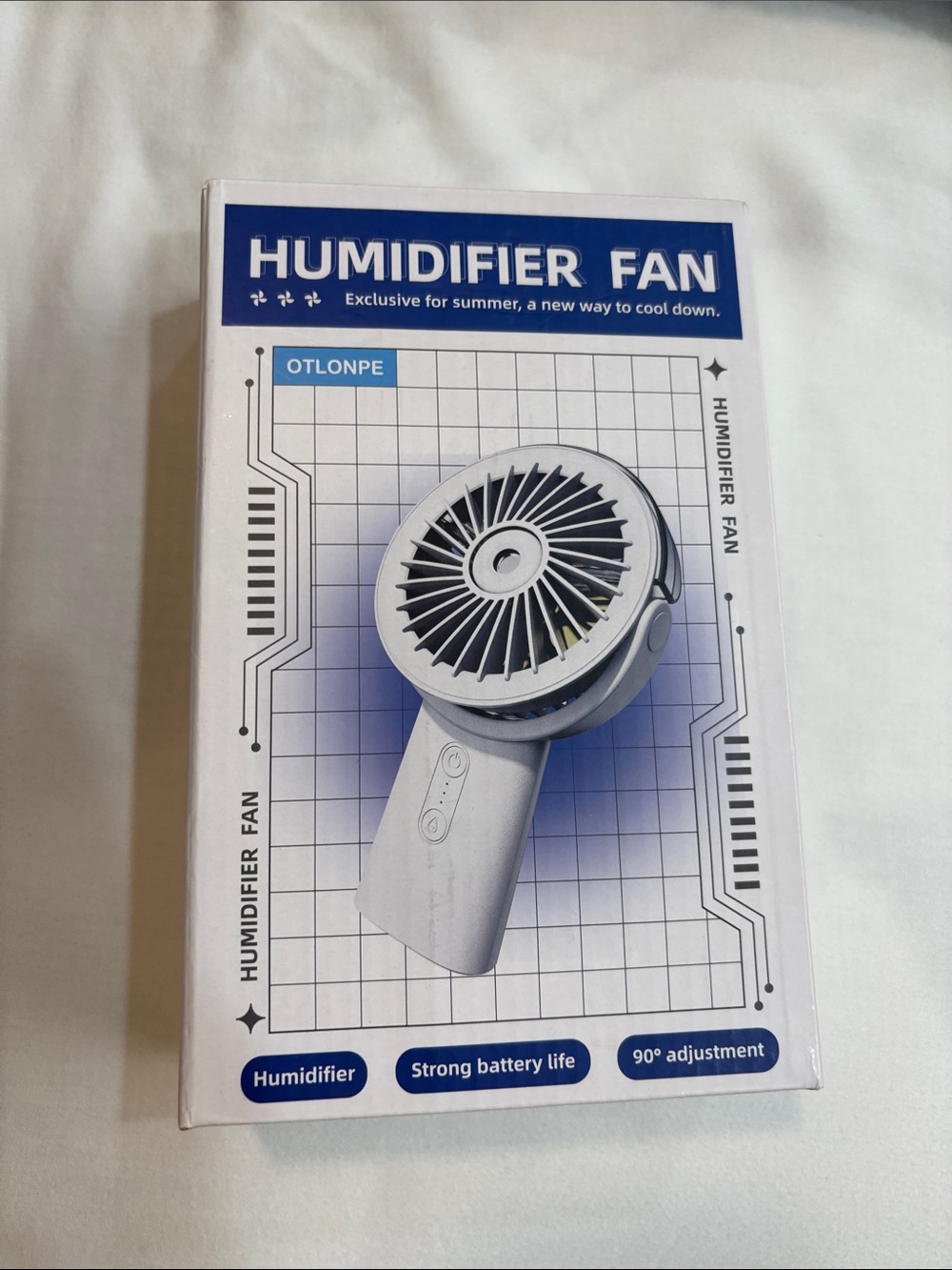 Portable Humidifier Fan - black